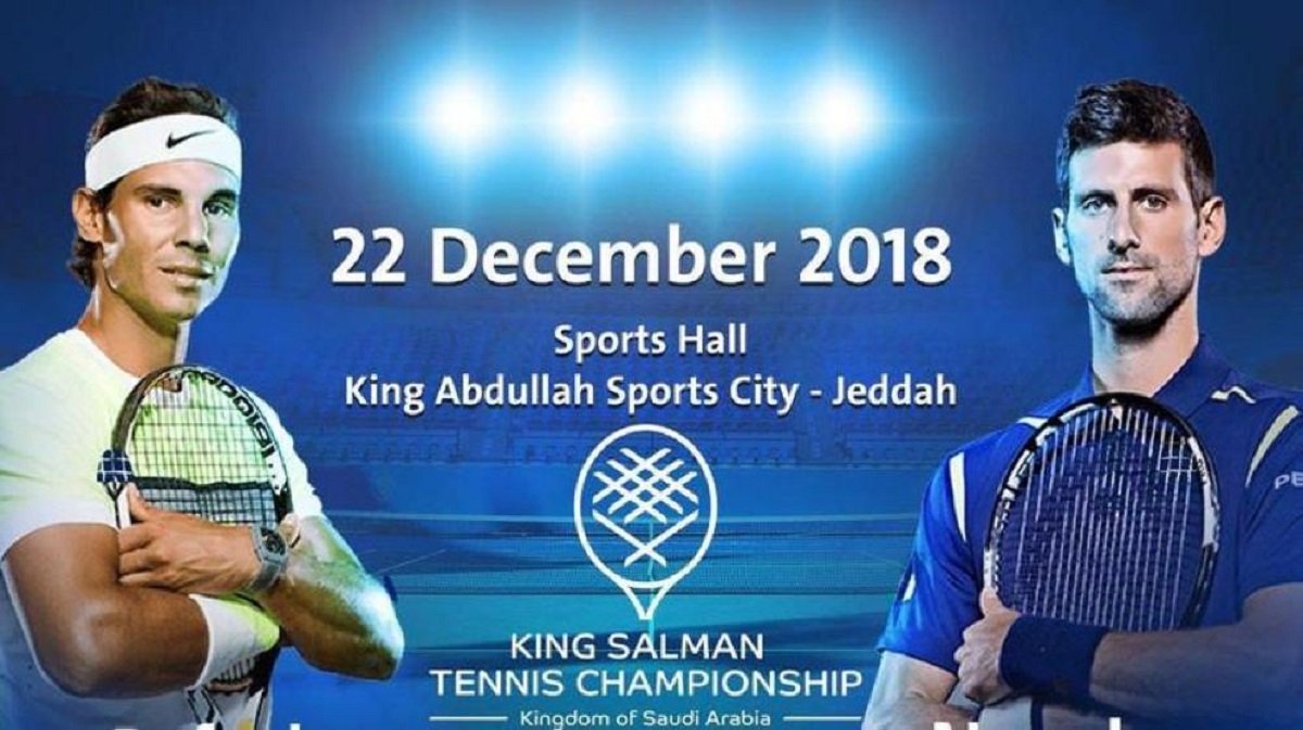 Tennis Match between Nadal & Djokovic in Jeddah