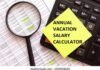 Calculator for the Annual Vacation Salary of Expatriates in Saudi Arabia